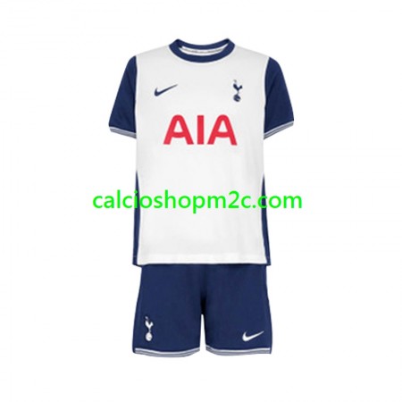 Tottenham Hotspur Bambino Maglia Prima 2024/2025 Manica Corta